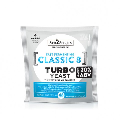 Turbo a destilační kvasinky